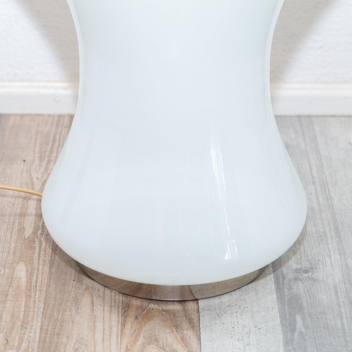 Lampe « Space Age », en verre des années 60-photo-1