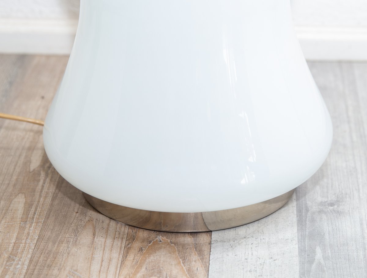 Lampe « Space Age », en verre des années 60-photo-2