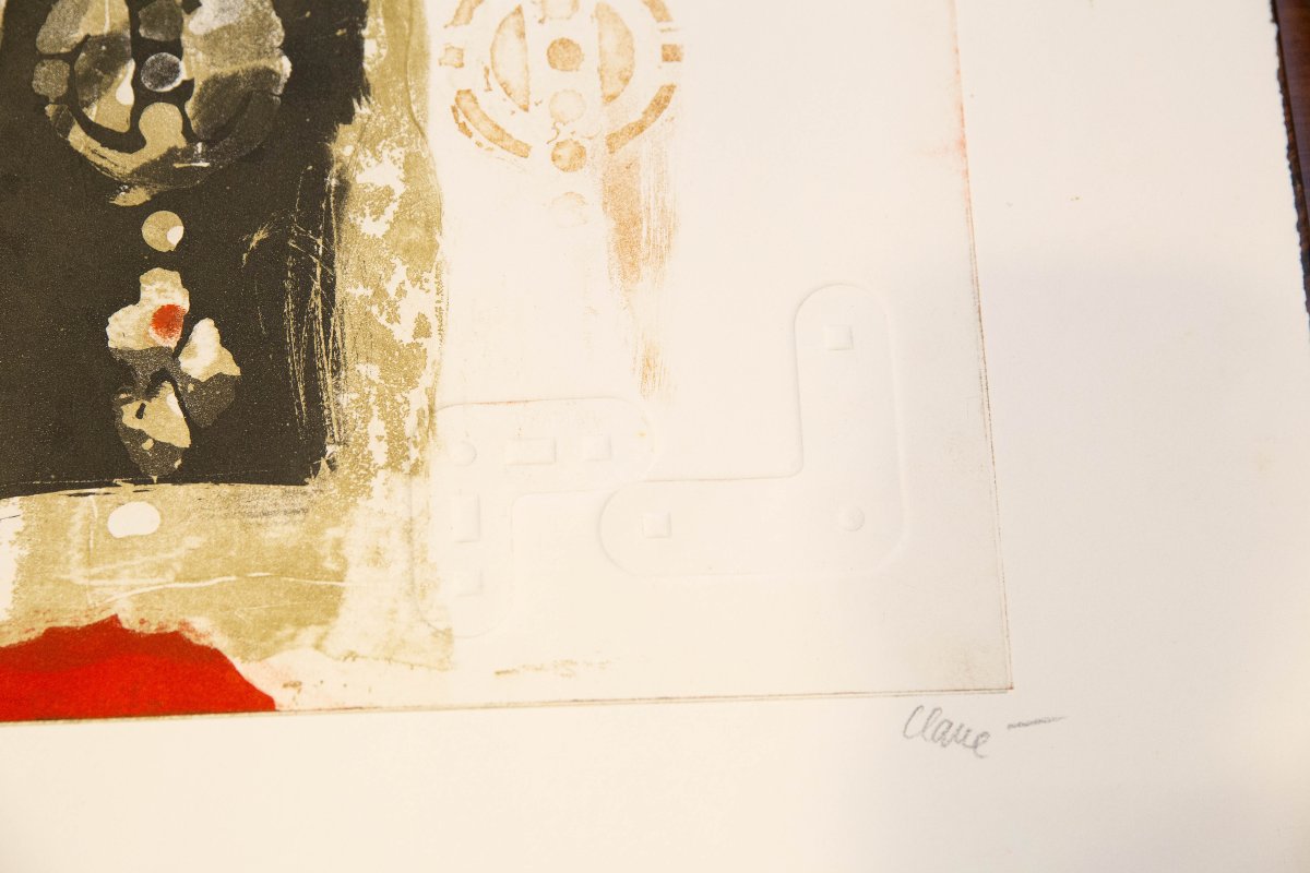 Antoni Clavé, "abstract Composition," Epoca '900-photo-6