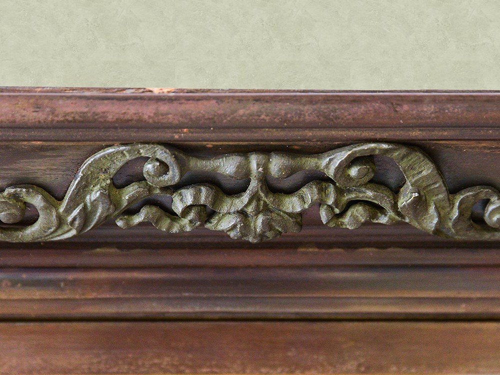 Display Case, Made Of Iron And Wood, 1980s-photo-4