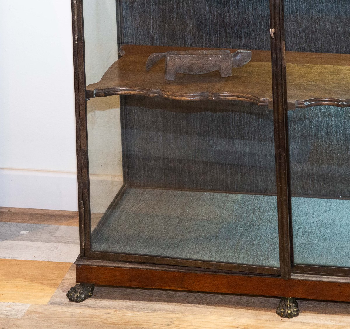 Display Case, Made Of Iron And Wood, 1980s-photo-2