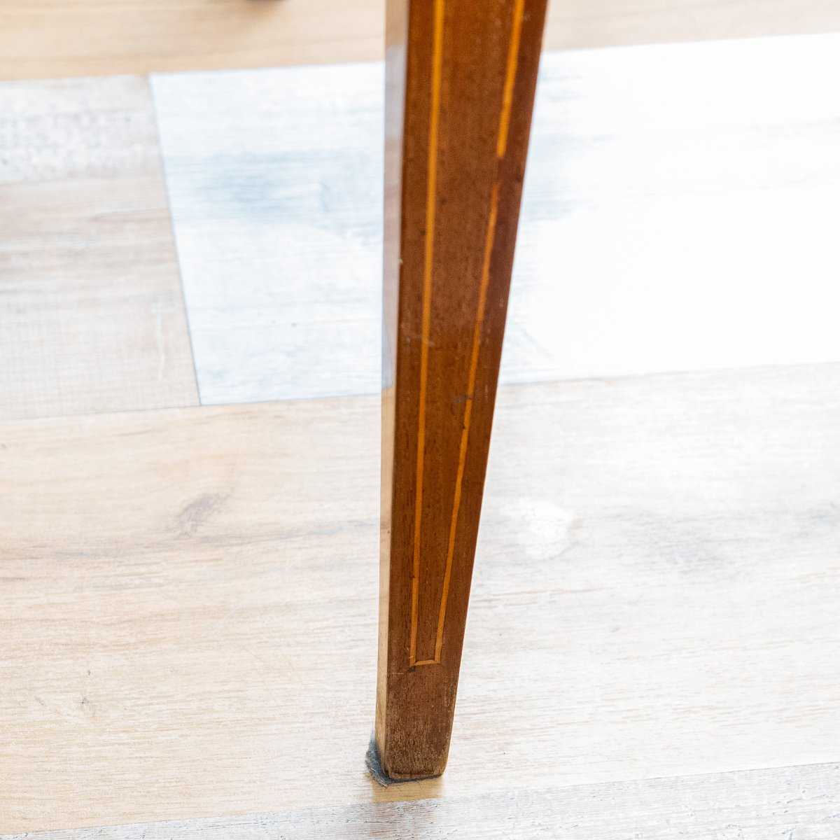 Walnut Game Table, Directoire Style, 19th Century-photo-1