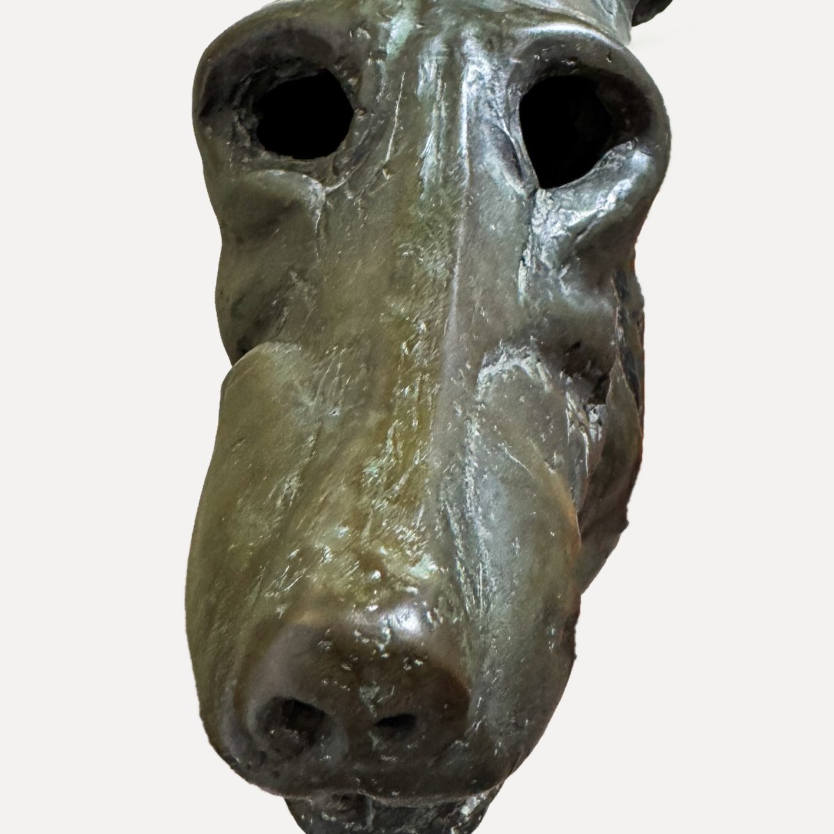Sebastiano Trovato, "greyhound," In Bronze, Signed, 1975-photo-4