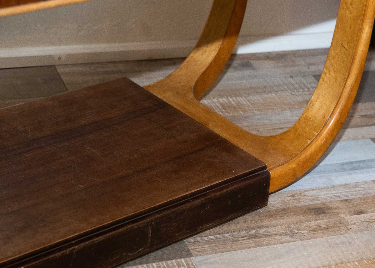 Table de salon Art déco, design italien, années 30/40-photo-4