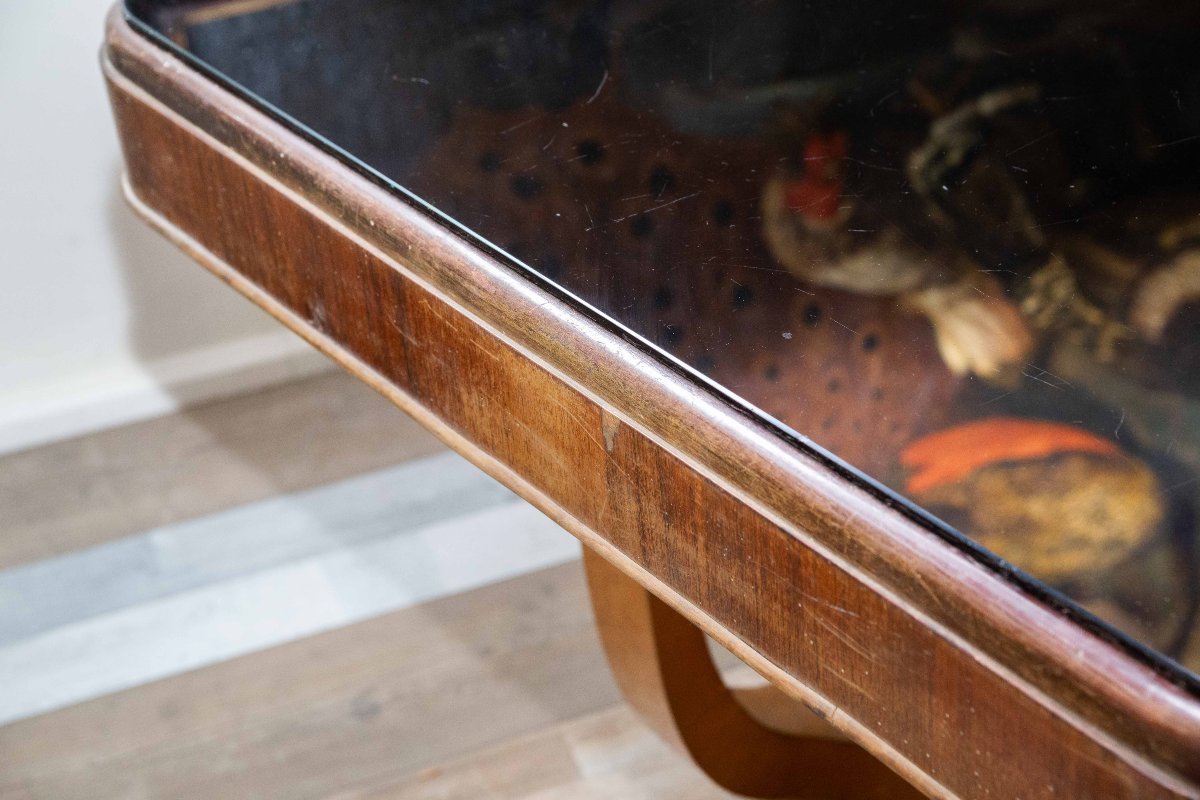 Table de salon Art déco, design italien, années 30/40-photo-1