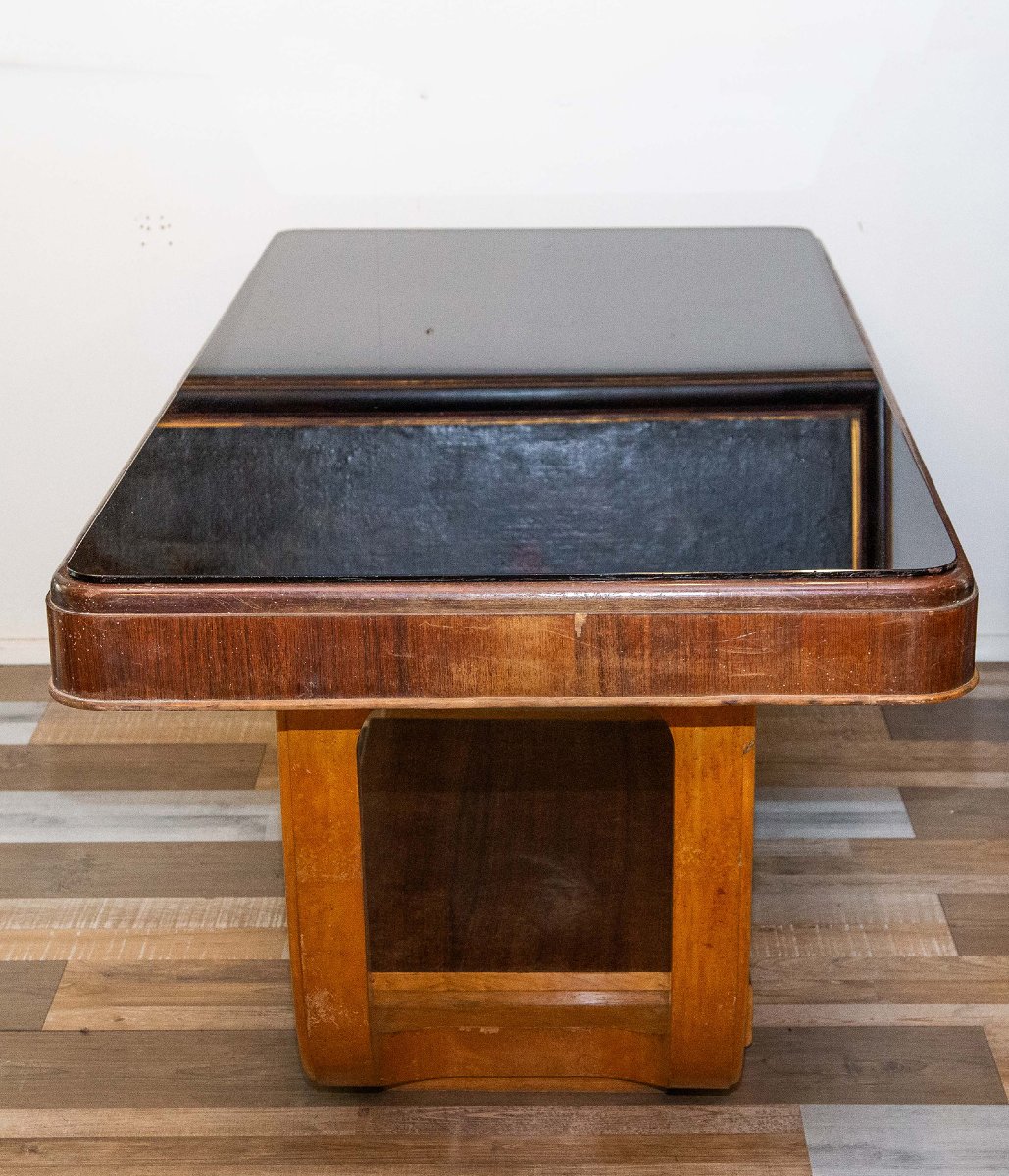 Table de salon Art déco, design italien, années 30/40-photo-7