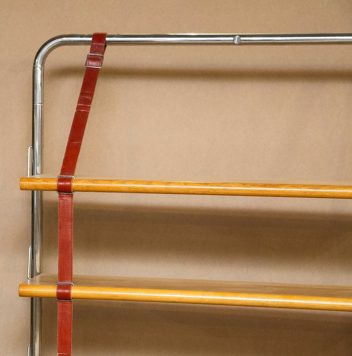 Jumbo Line Bookcase By Luigi Massoni For Poltrona Frau, 1970s-photo-3