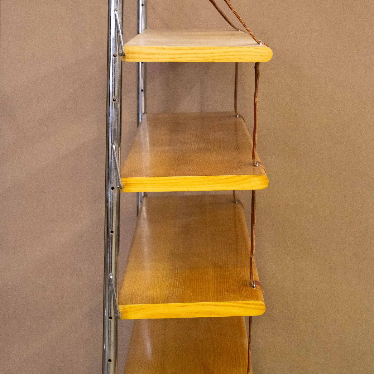 Jumbo Line Bookcase By Luigi Massoni For Poltrona Frau, 1970s-photo-5