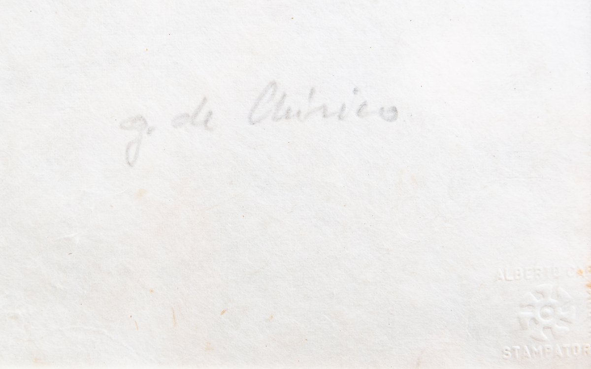 Giorgio De Chirico, « Il trovatore », 1969-photo-3
