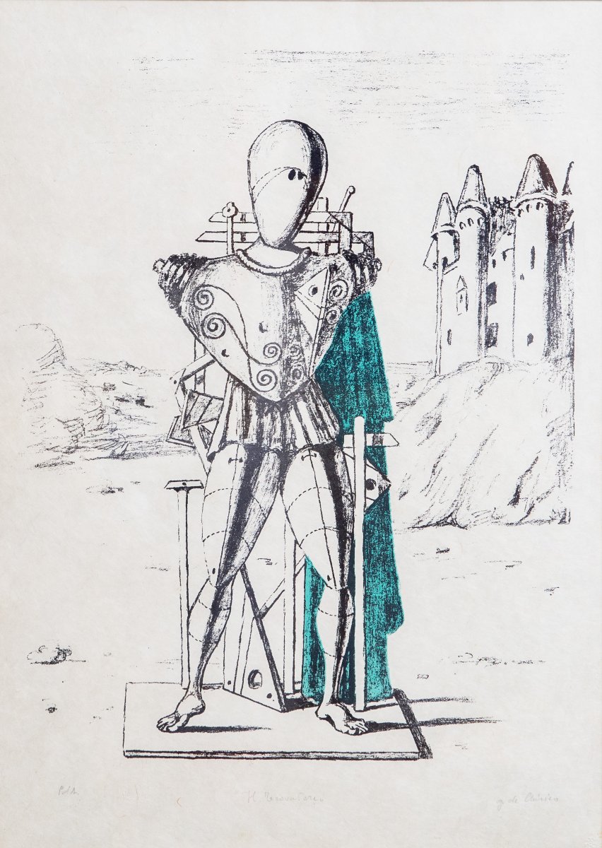 Giorgio De Chirico, « Il trovatore », 1969