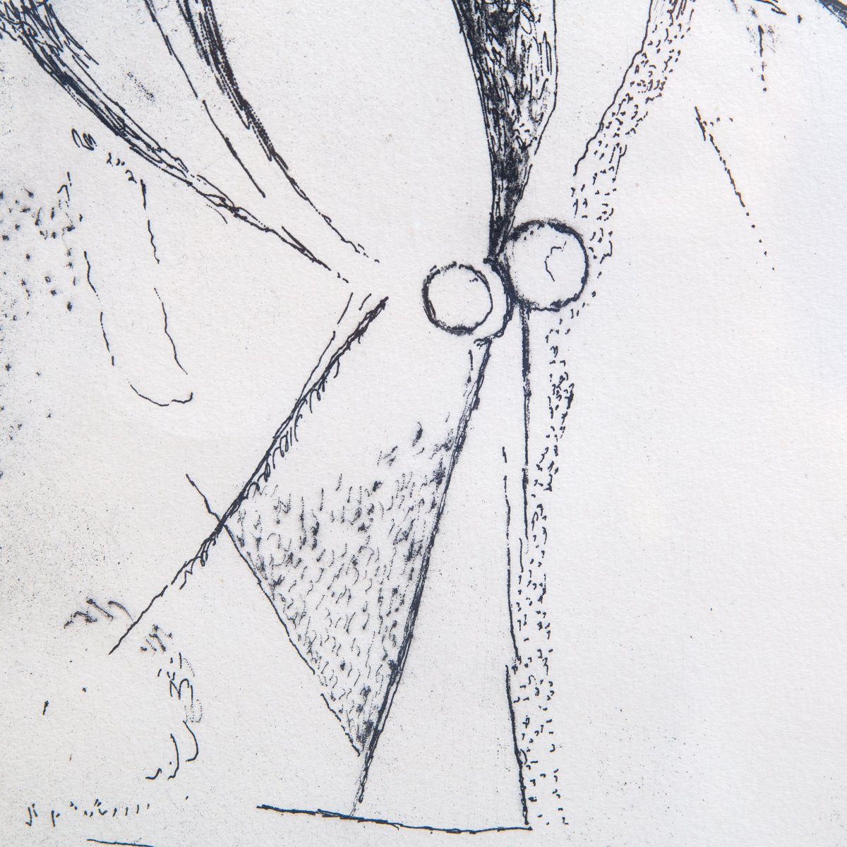 Marino Marini, "happy Trio," Etching, 1972-photo-6