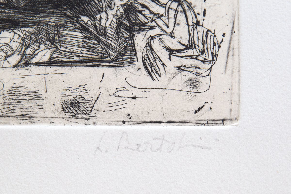 Luigi Bartolini « Scarabeo », eau-forte, XXe siècle-photo-2