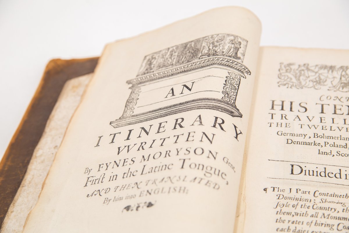 Livre ancien, « An Itinerary Written By Fynes Moryson Gent. », 1617-photo-3
