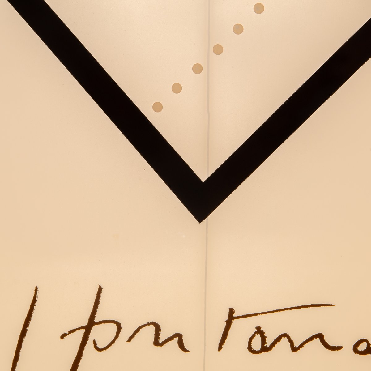 Lucio Fontana, Affiche de la galerie Il Quadro de Biella, 1982-photo-4