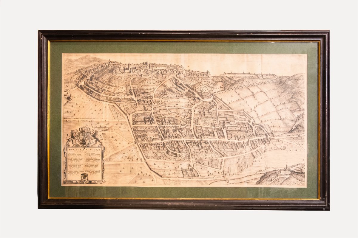 Vue de la ville de Biella, « Bugella civitas (Biella) », édition de 1725-photo-2
