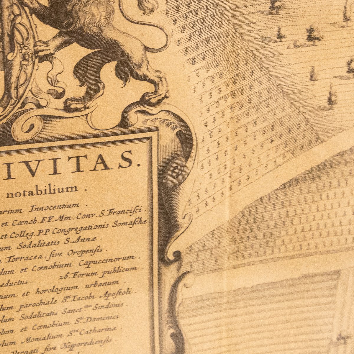 Vue de la ville de Biella, « Bugella civitas (Biella) », édition de 1725-photo-3