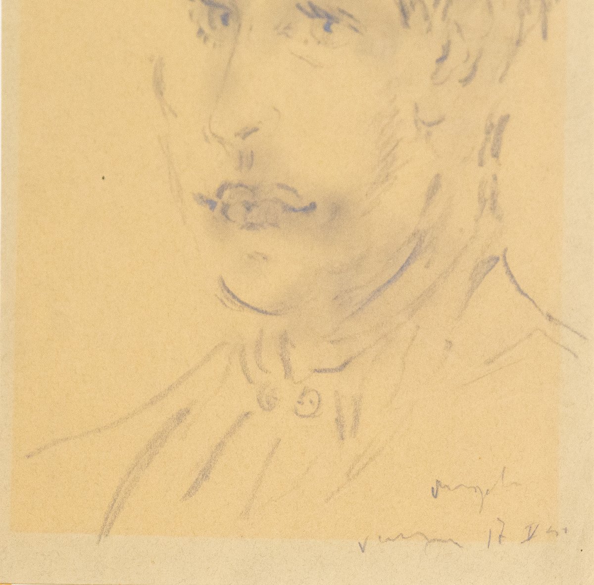 Filippo De Pisis, « Portrait d'un jeune homme, Angelo », 1941 -photo-3