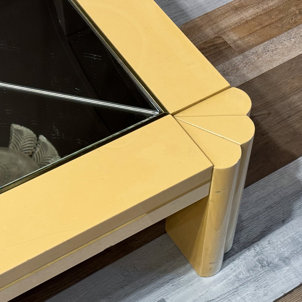 Lacquered Coffee Table, Alain Delon X Maison Jansen, 1970s-photo-4