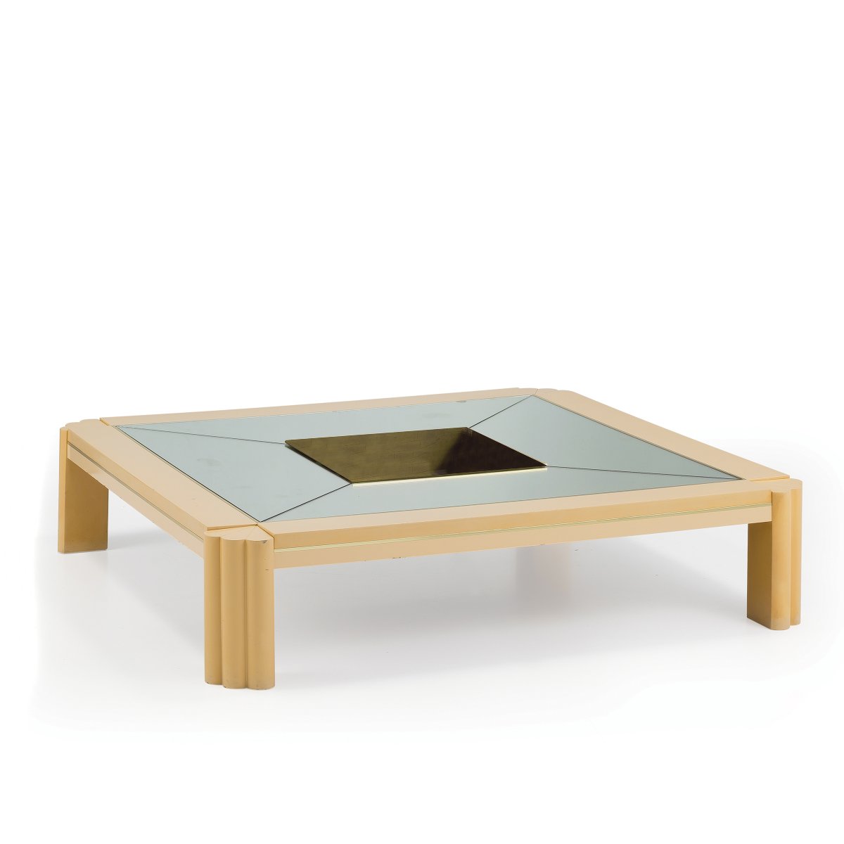 Lacquered Coffee Table, Alain Delon X Maison Jansen, 1970s