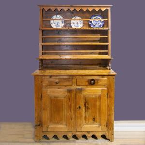 Coffret à couverts en pin, original et patiné, époque 18e siècle