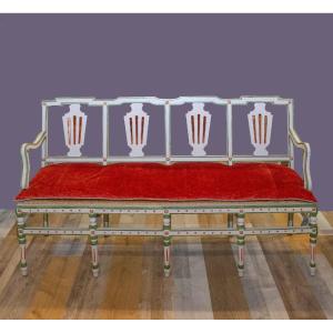 Original Louis XVI Sofa From The 18th Century.