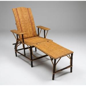 Chaise longue de jardin, France, 1930-1940