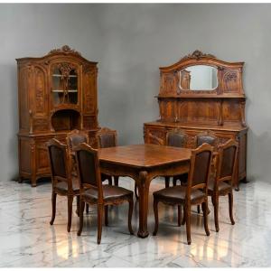 Pierre Mathieu, Salle à manger Art nouveau, fin du XIXe siècle – début du XXe siècle