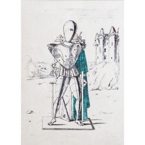 Giorgio De Chirico, "the Troubadour," 1969
