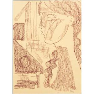 Mario Tozzi, “profile And Geometries,” 1971