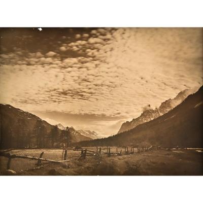 "Courmayeur" Photographie par Vittorio Sella