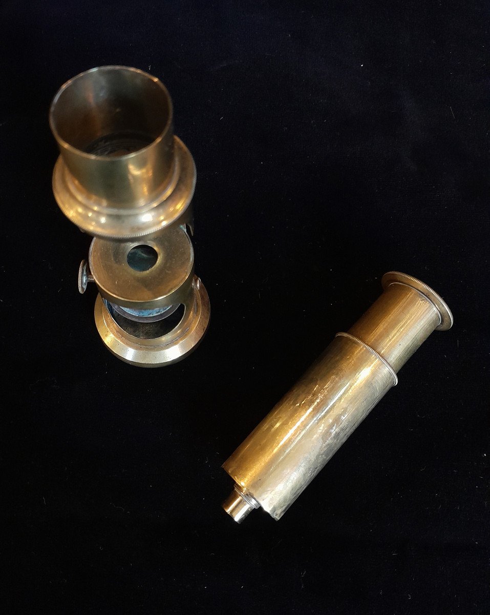 XIXth Century Student Microscope-photo-4