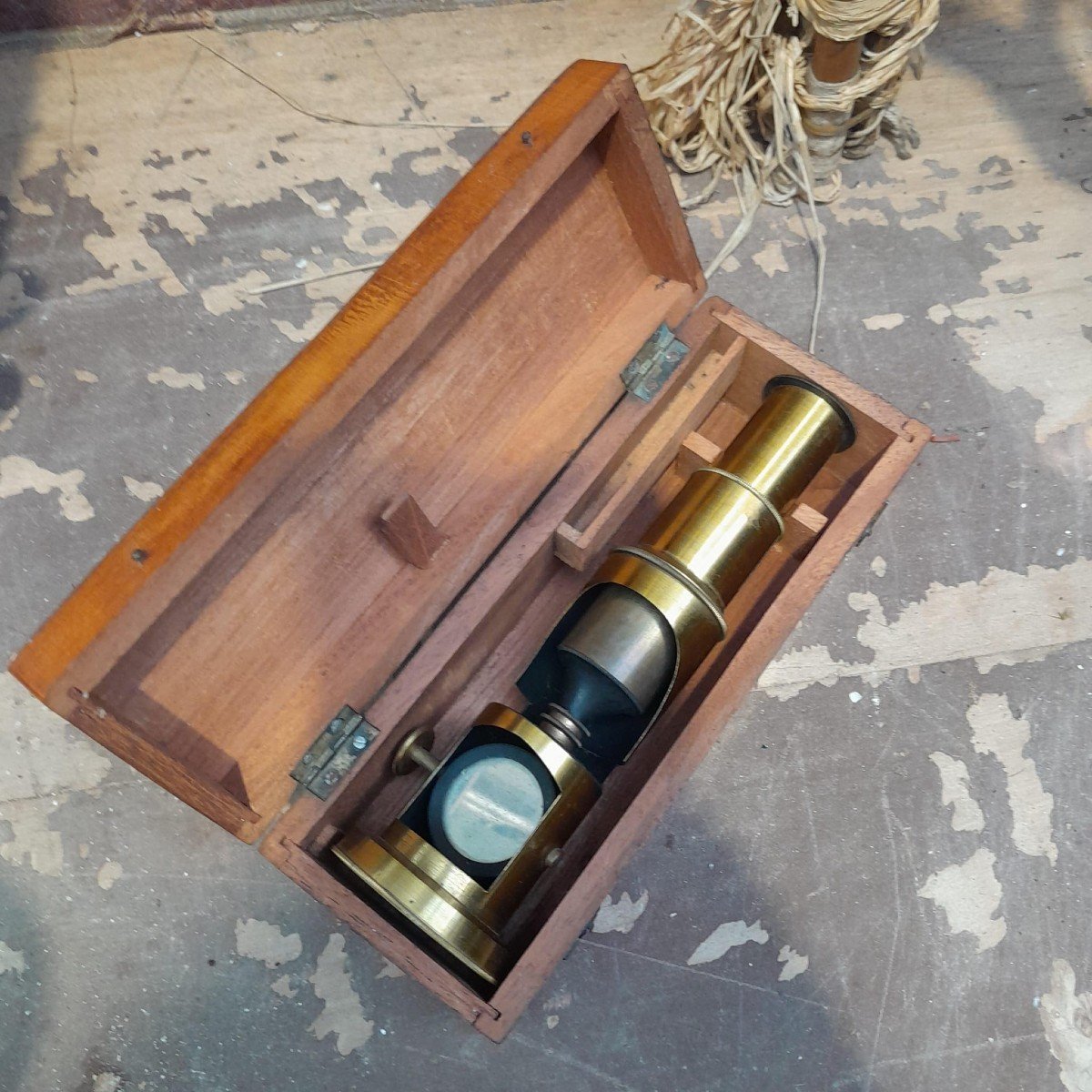 XIXth Century Student Microscope-photo-6