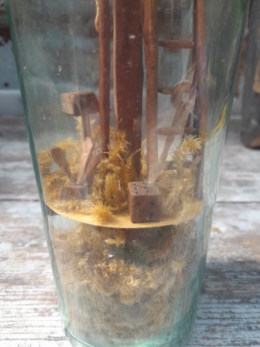 Impossible Bottle Of Passion, Or Of Mariner, 19th Century-photo-2