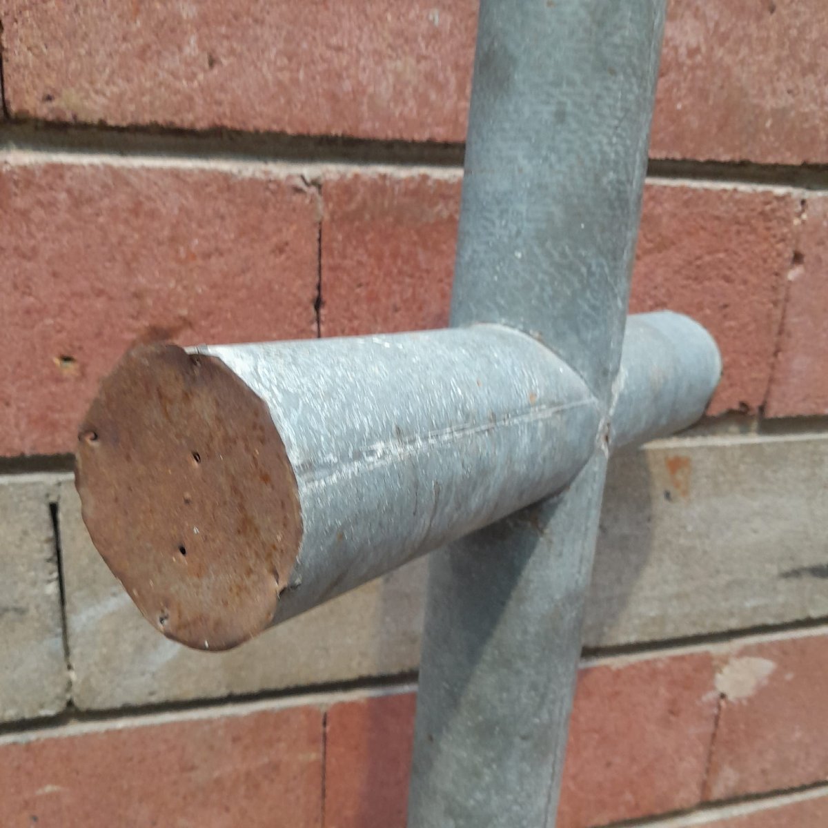 Zinc Processional Cross, Circa 1880-photo-3