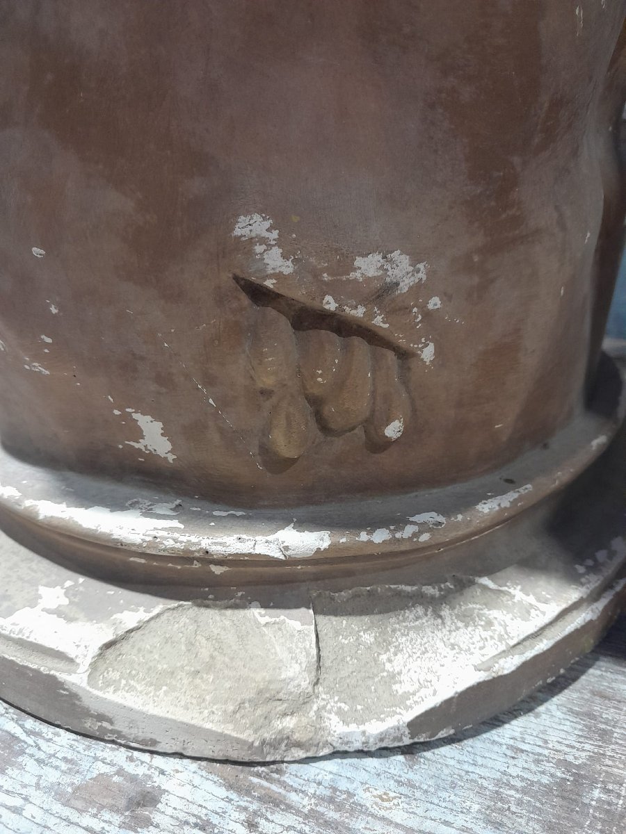 Buste du Christ de la Résignation,  plâtre, XIXÈME-photo-6