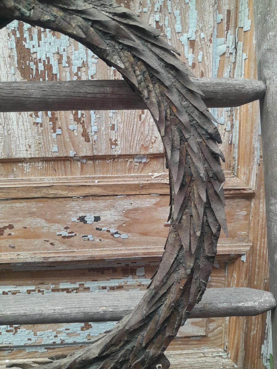 "at The Golden Apple" Sign, 18th Century, Paris, Wrought Iron-photo-4