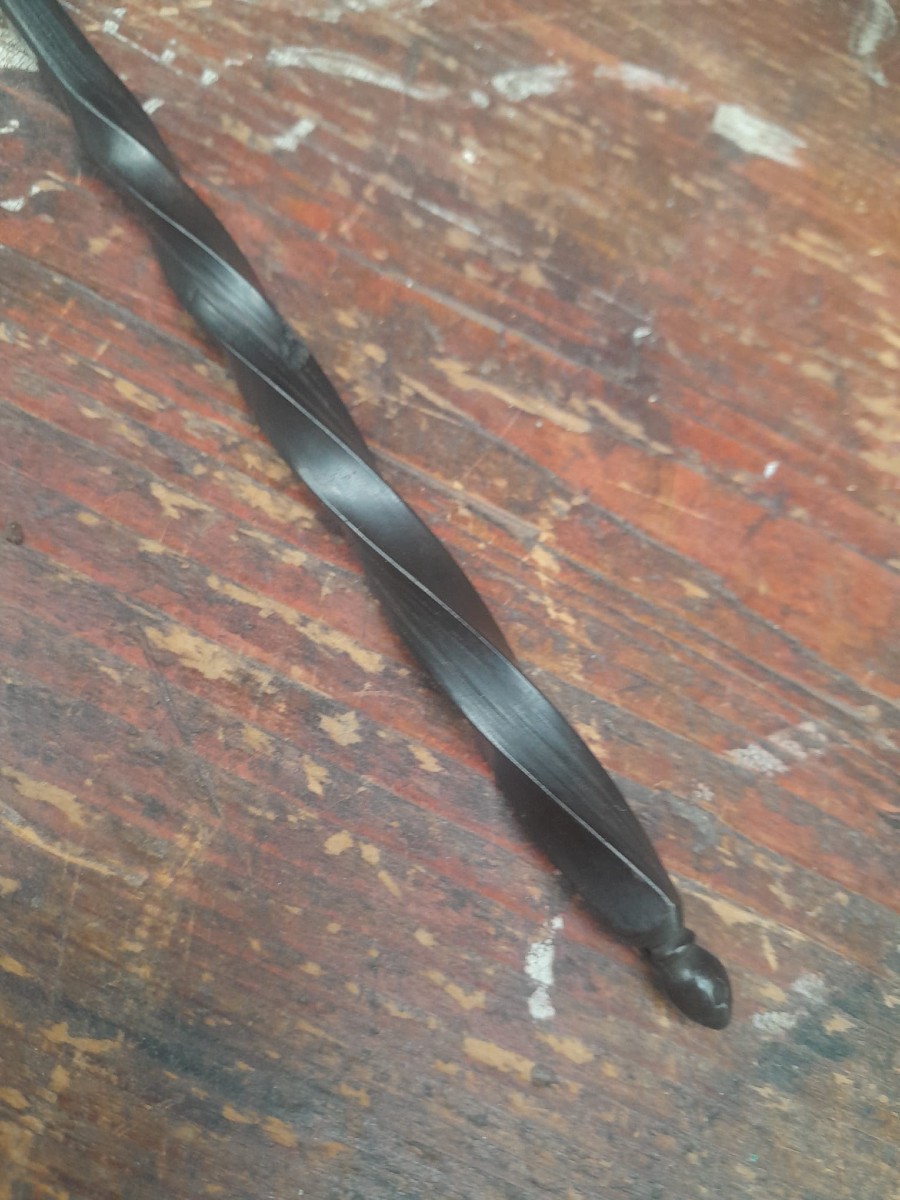 Loupe de bureau, métal et fanon de baleine, XIXÈME-photo-3