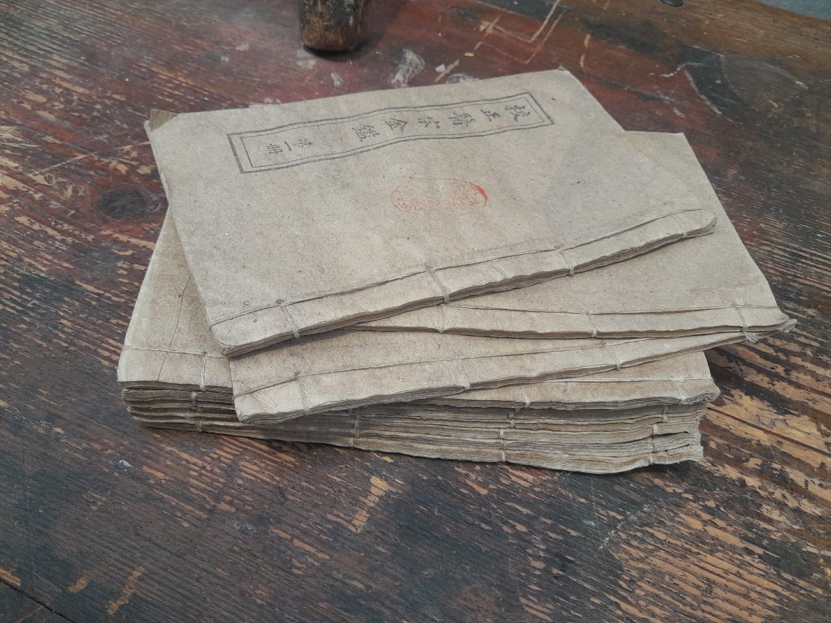 Book By Jinjian Treatise On Traditional Chinese Medicine In 10 Volumes, Circa 1920-photo-3