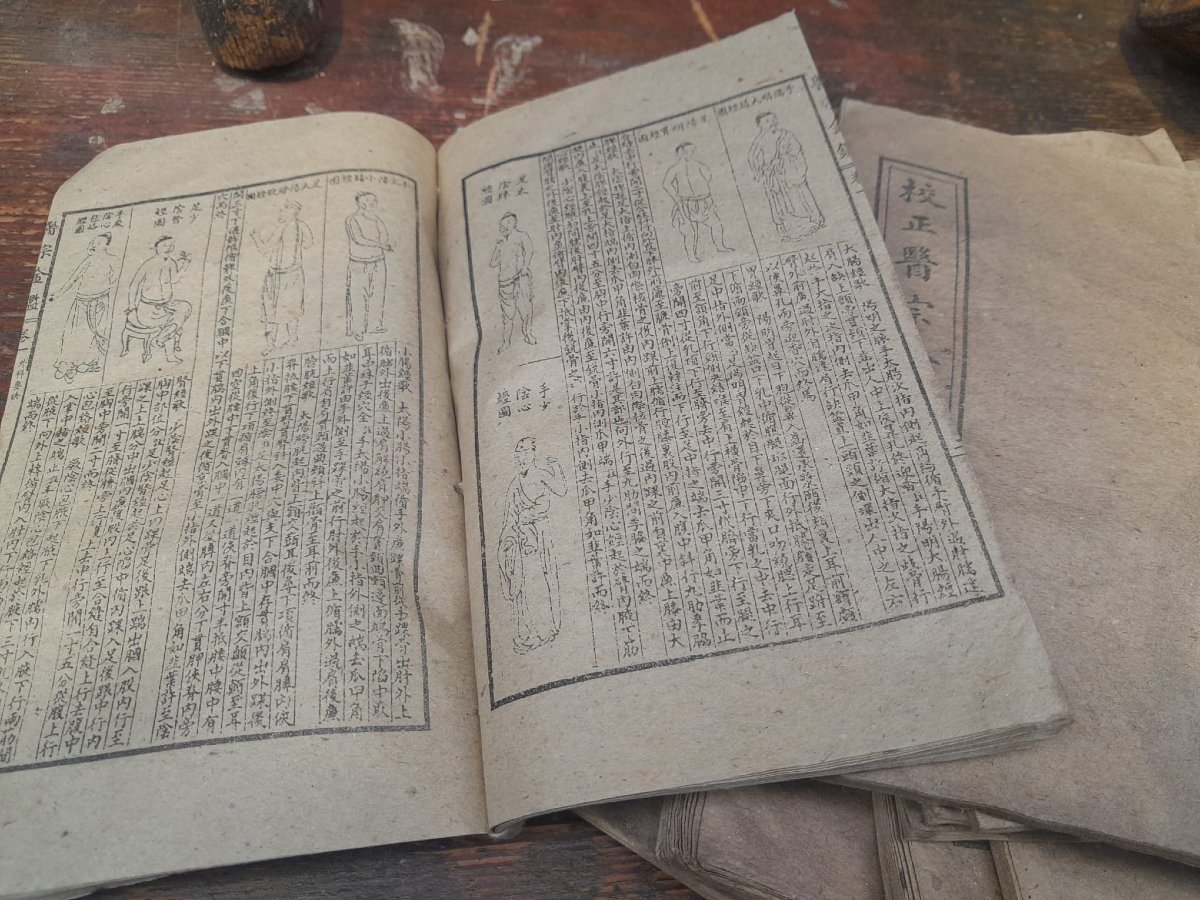 Book By Jinjian Treatise On Traditional Chinese Medicine In 10 Volumes, Circa 1920-photo-3