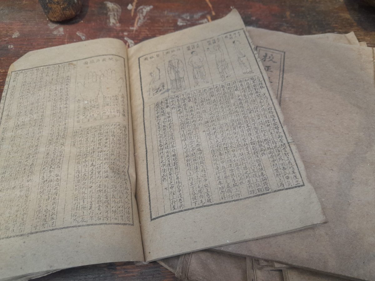 Book By Jinjian Treatise On Traditional Chinese Medicine In 10 Volumes, Circa 1920-photo-4