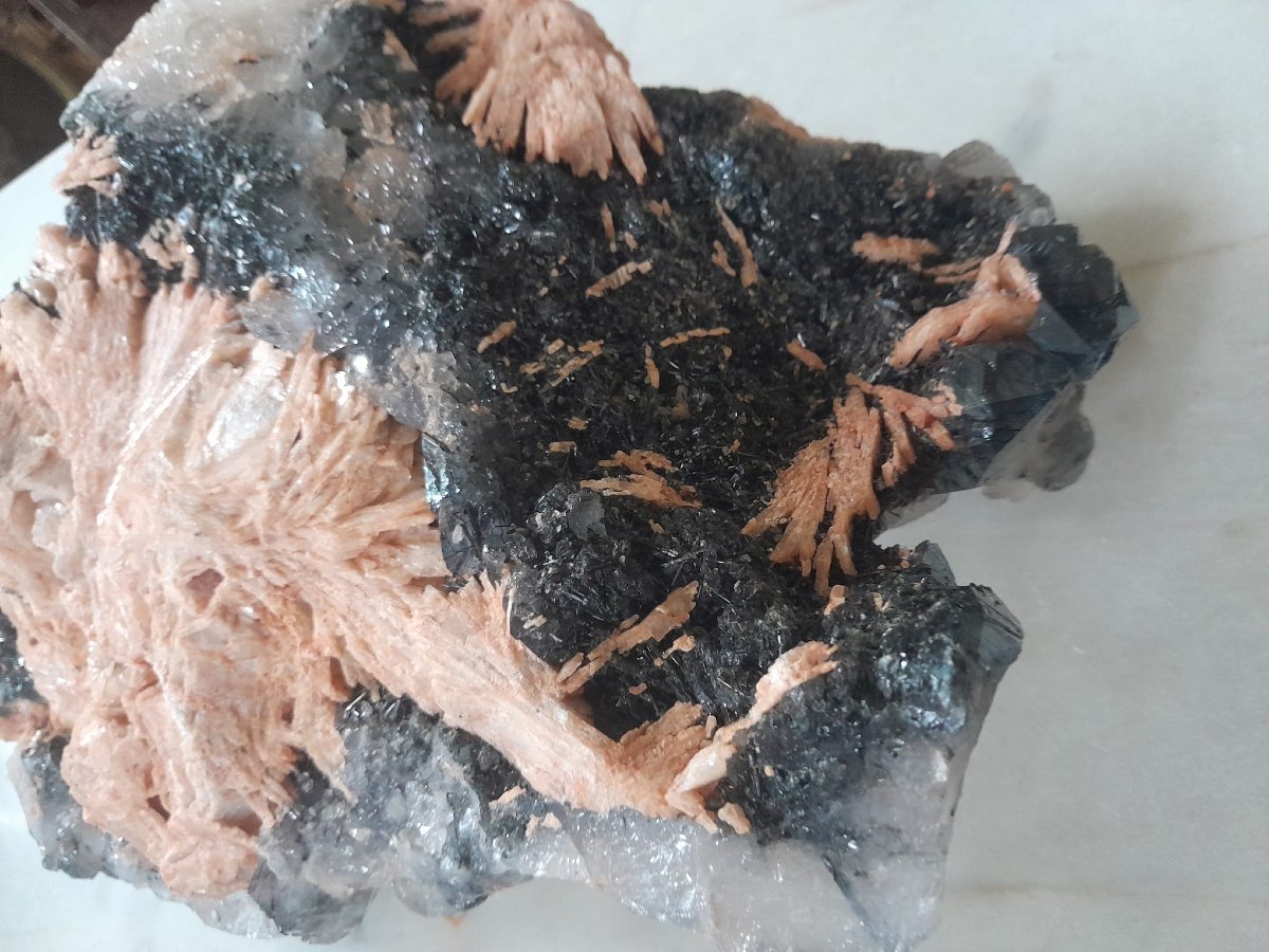Quartz, Phantom Quartz, And Black Tourmaline Inclusion-photo-4