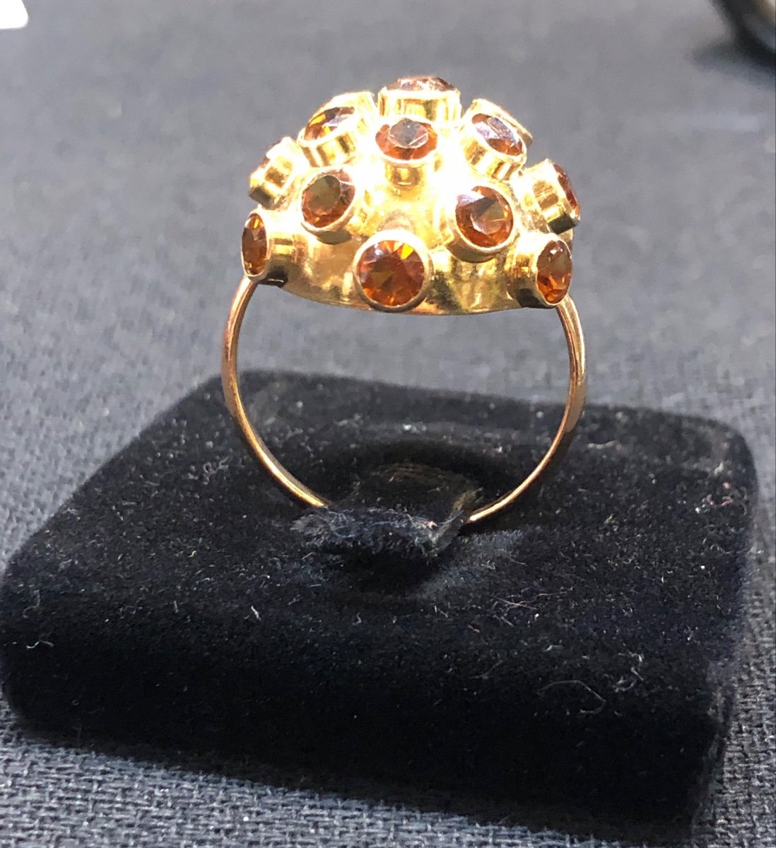 Citrine Dome Ring-photo-2