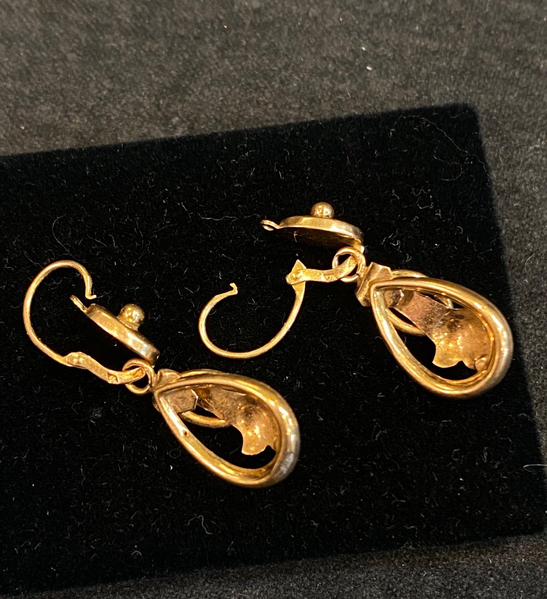 A Pair Of Napoleon III Earring-photo-2