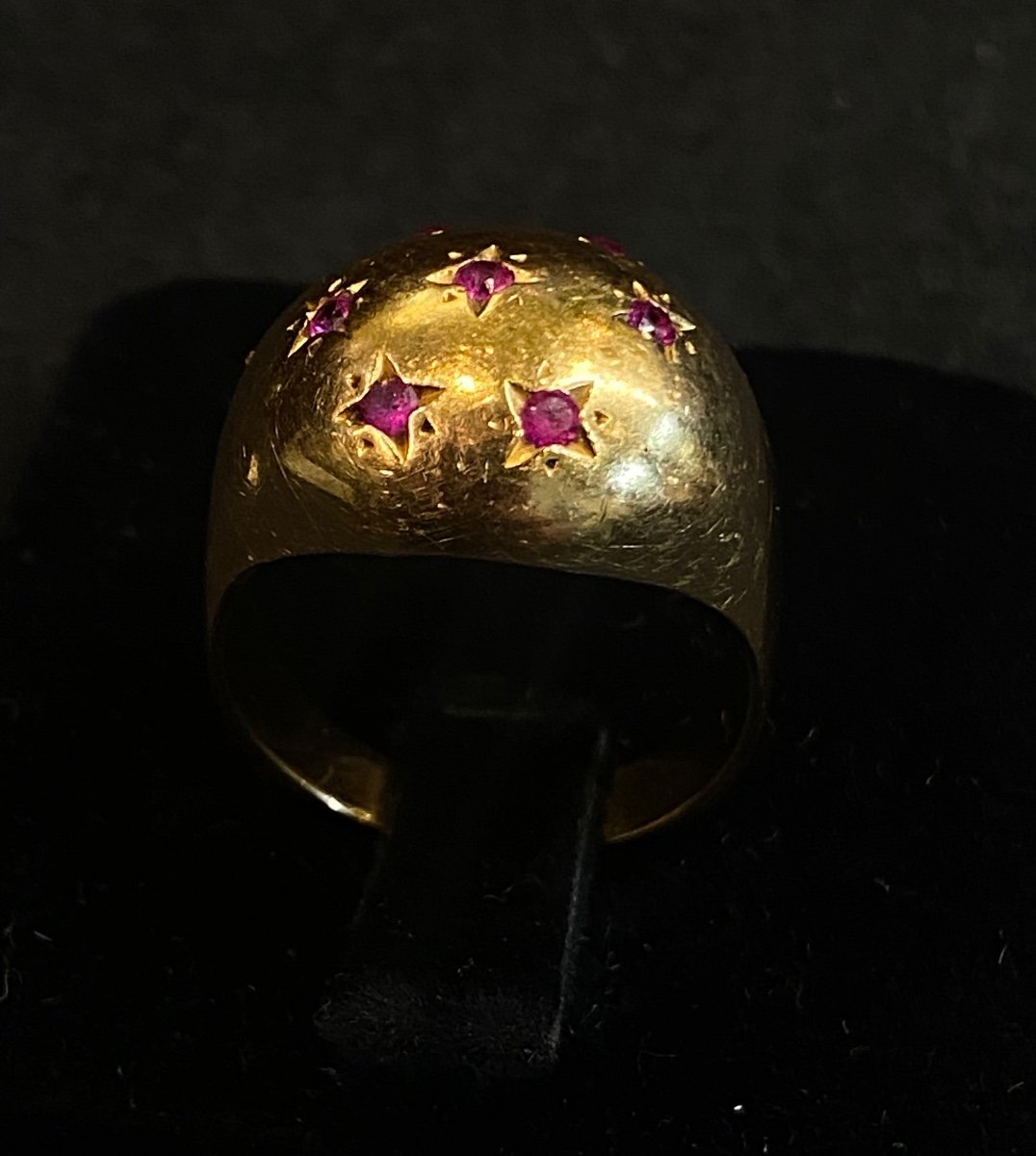 Bague Dôme Rubis -photo-2