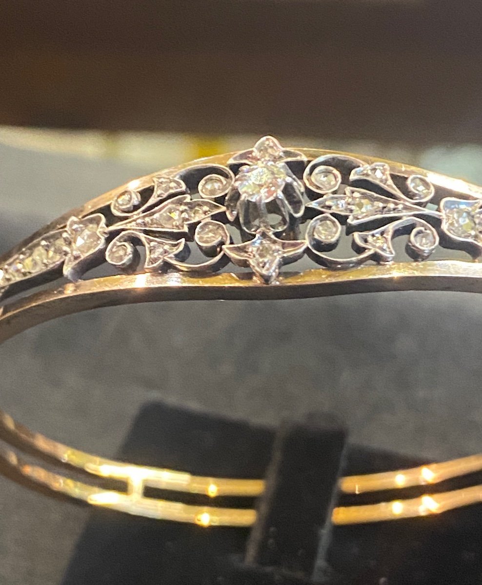 Bracelet Jonc XIXe-photo-3