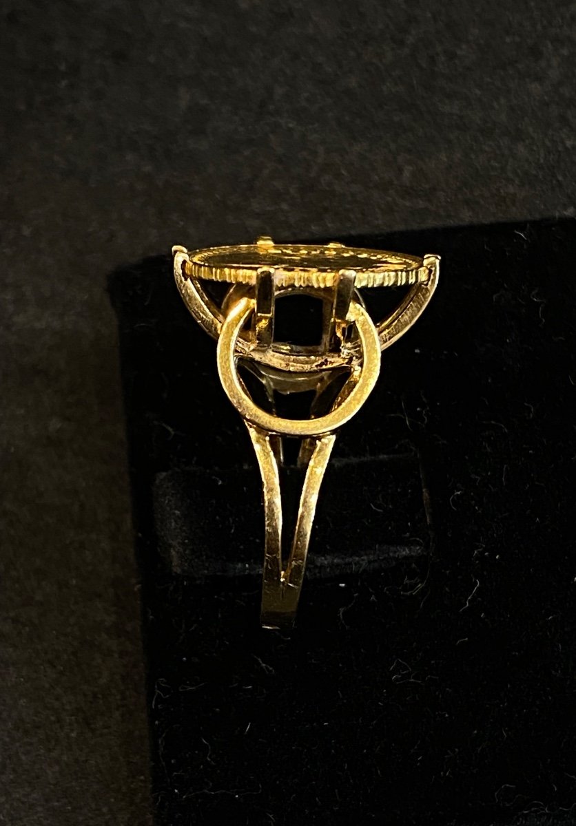 Bague Pièce Dos Pesos 1945-photo-4