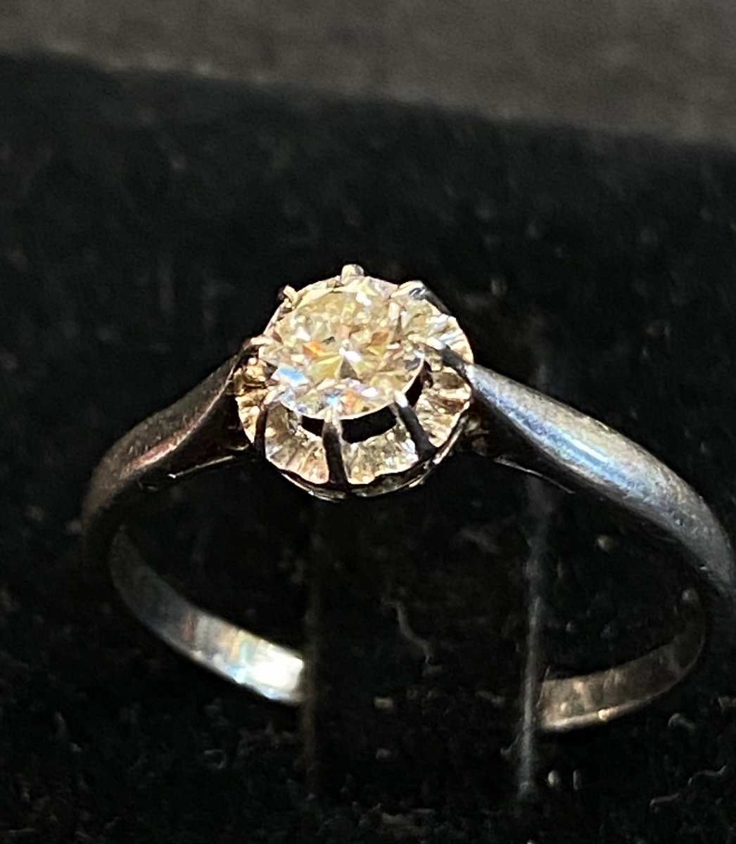 Bague Solitaire diamant-photo-3