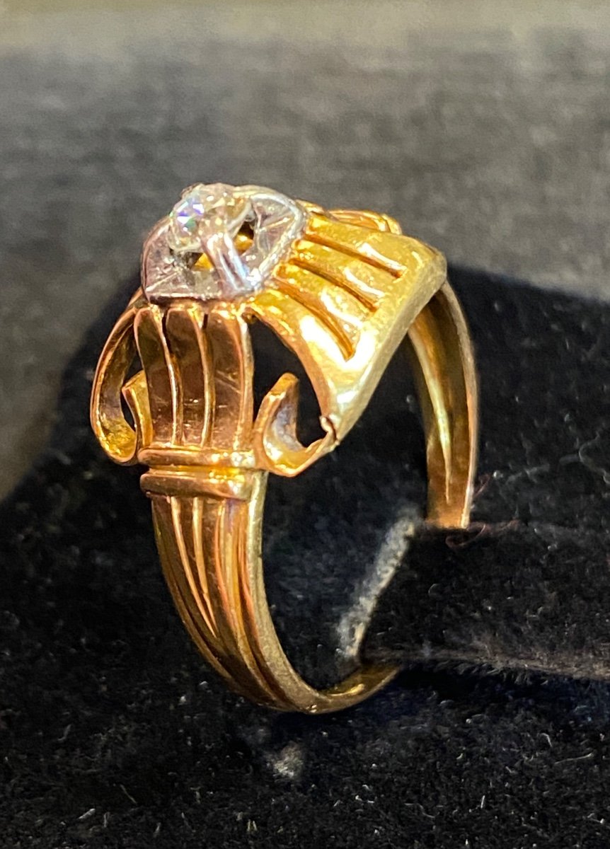 Square Diamond Ring -photo-4