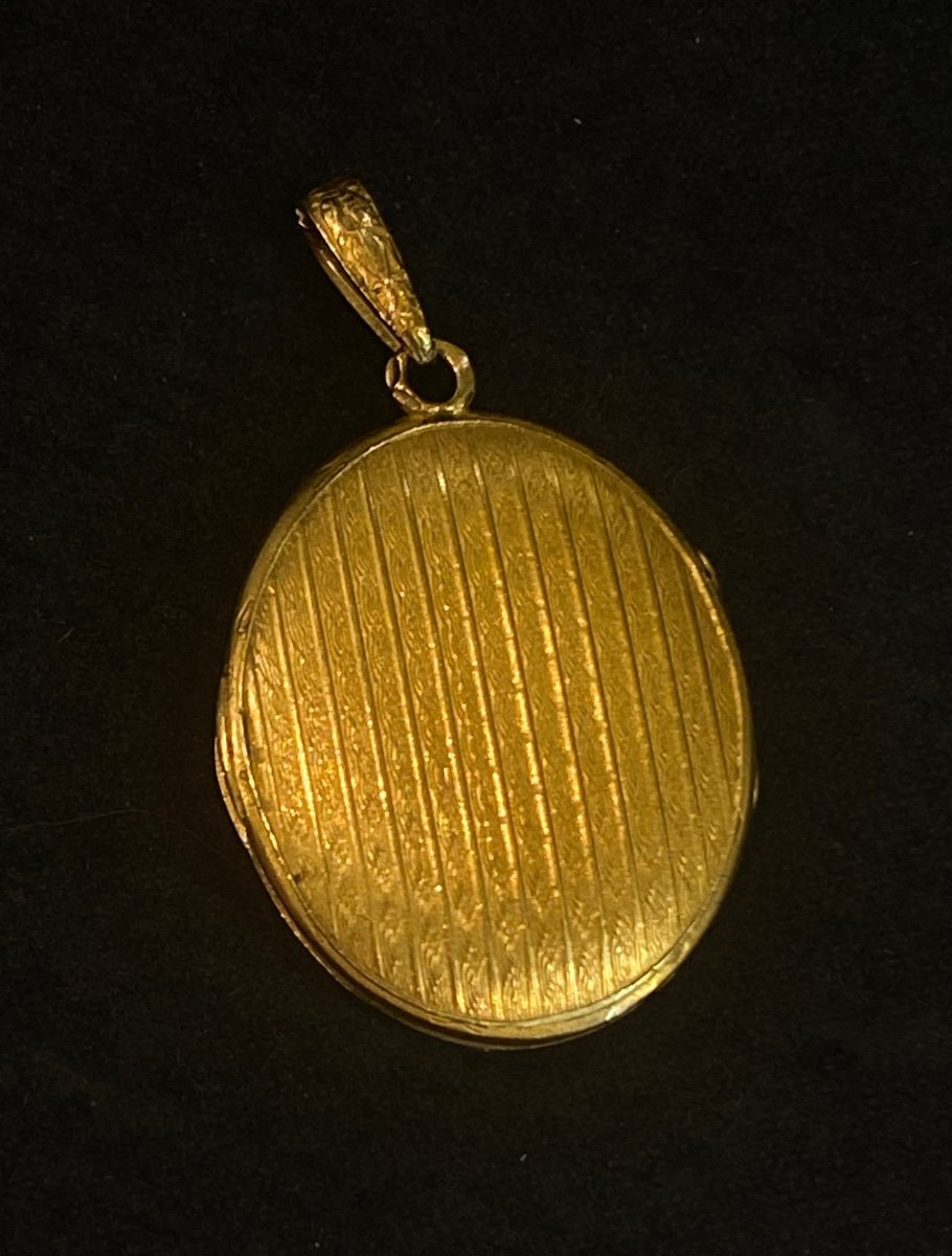 Pendentif Cassolette Porte Photo -photo-4