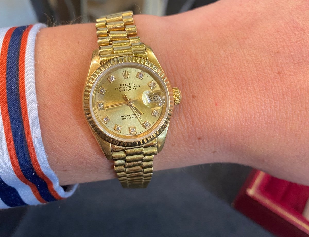 Montre Rolex Or FEMME-photo-2